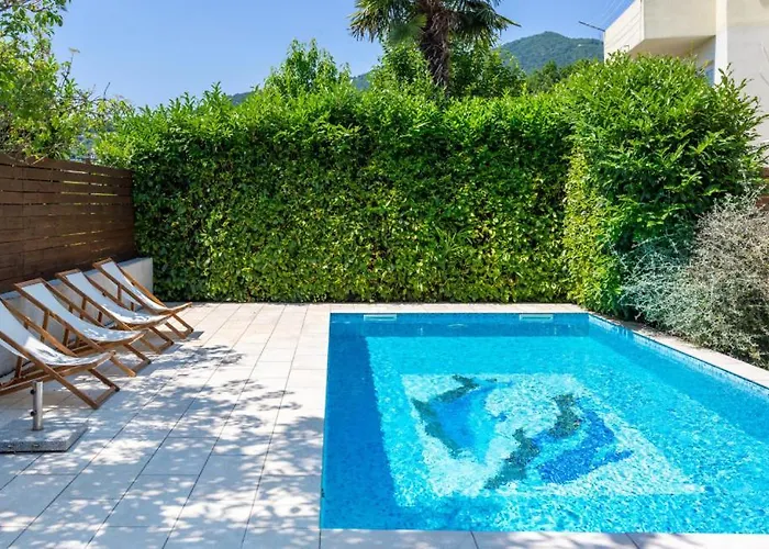 Sanja With Pool Opatija By Guide Villa Matulji